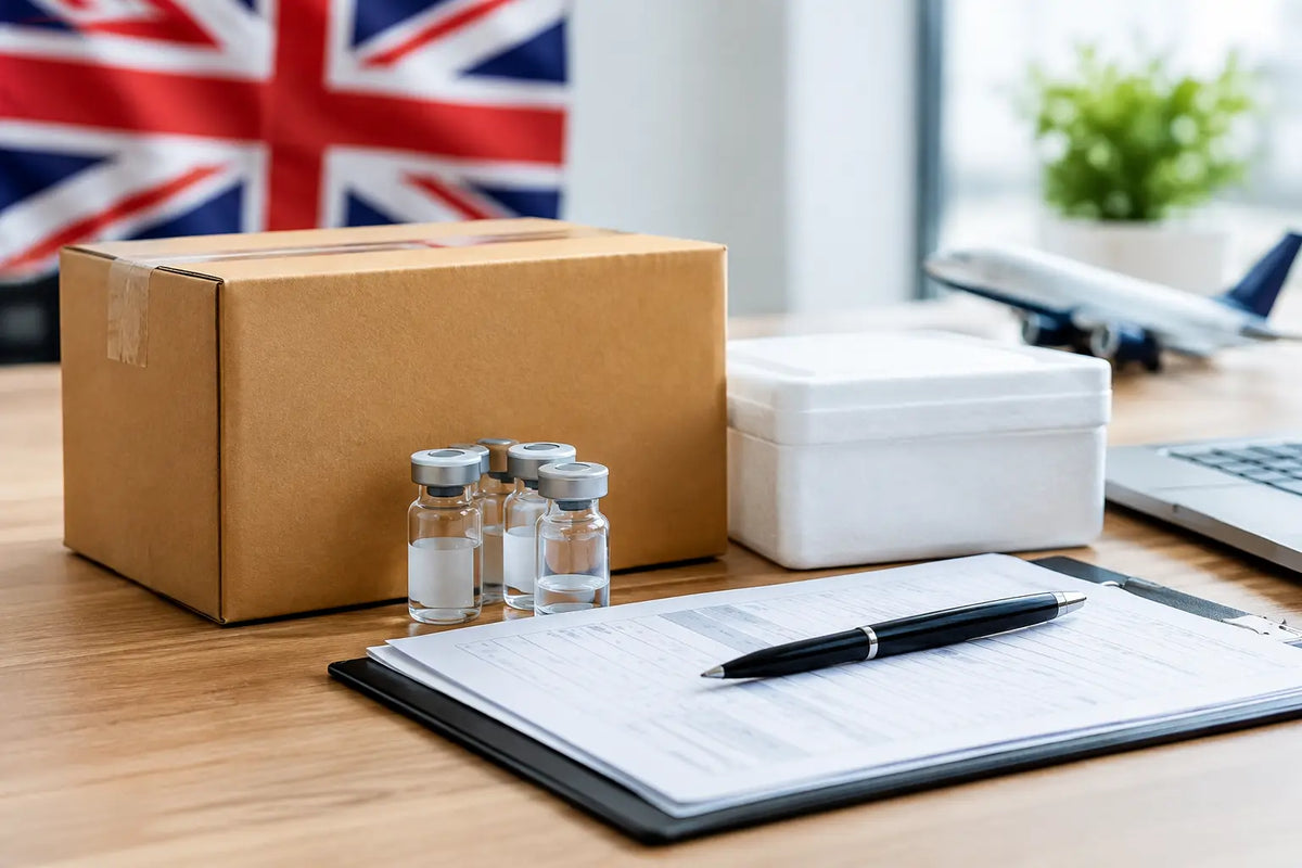 Peptide Shipping Documentation Guide for UK Orders
