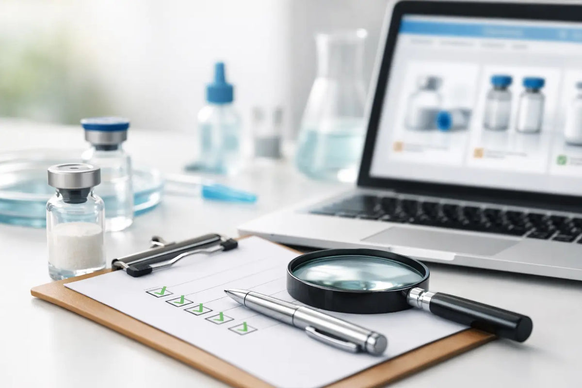 A Trusted Peptide Website Checklist in 9 Checks